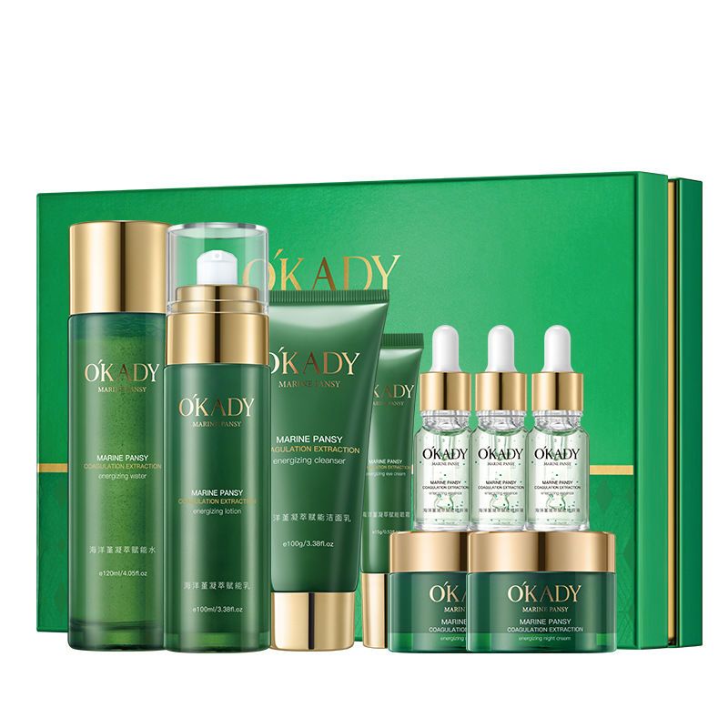 Plant Skin Care Product Set Water Lotion \ Coffret de soins pour la peau à base de plantes, lotion aqueuse