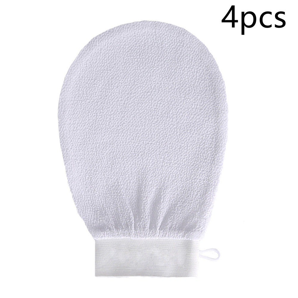 Gants de bain exfoliants en rayonne et viscose, grain moyen fin, effet sable moyen \ Rayon Viscose Fiber Medium Fine Sand Exfoliating Bath Gloves