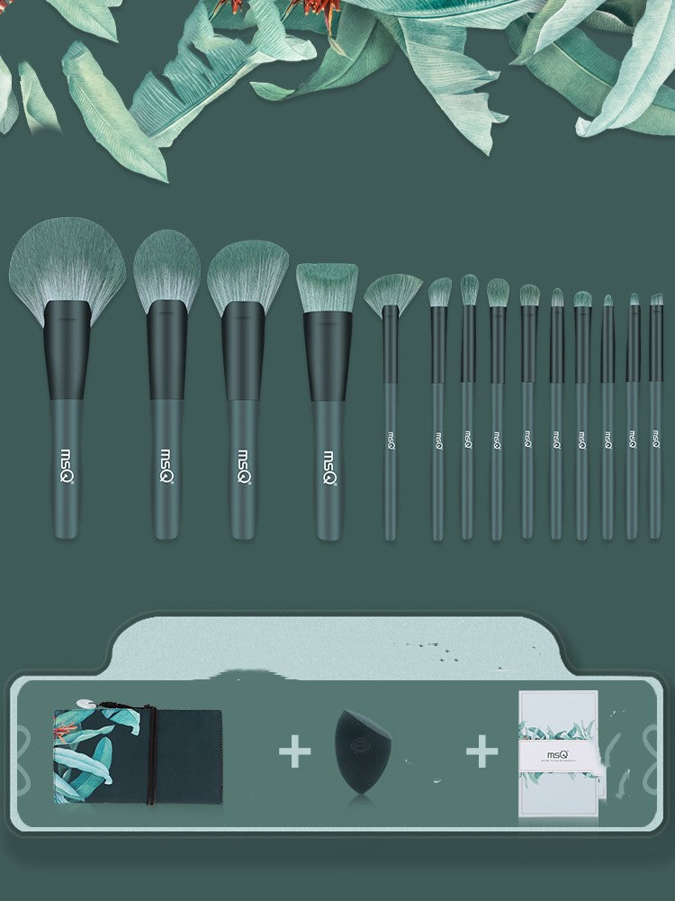 Ensemble de pinceaux de maquillage Plantain \ Plantain makeup brush set