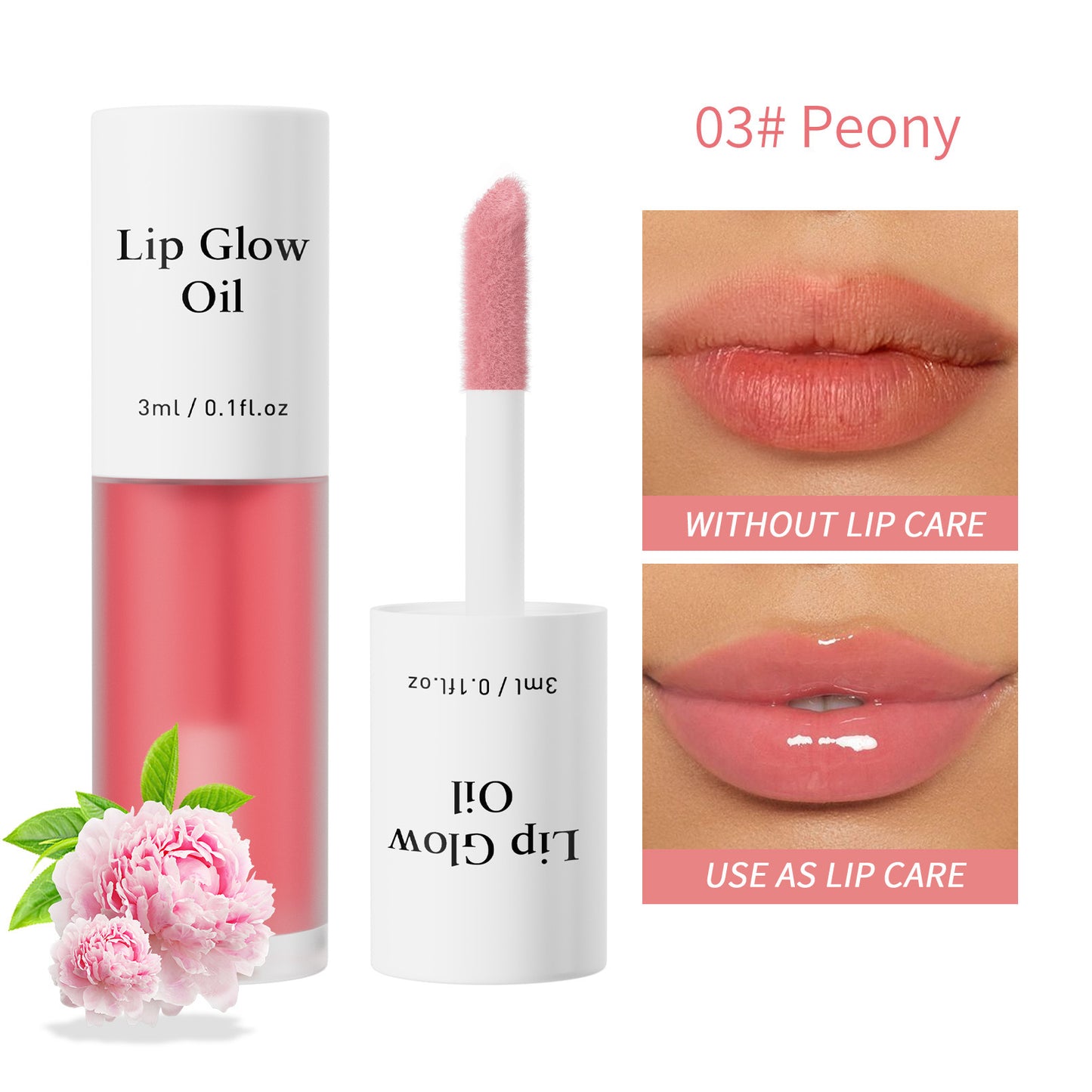 Gloss hydratant léger à la saveur fruitée \ Water Light Moisturizing Fruit Flavor Lip Gloss