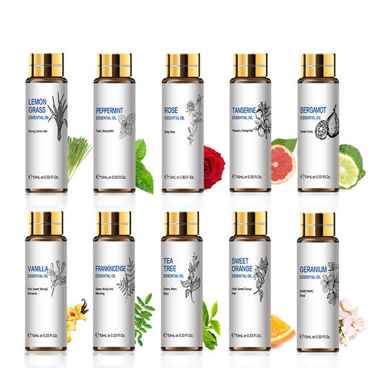 Huile essentielle d'aromathérapie végétale 10 ml \ Plant Aromatherapy Essential Oil 10ml