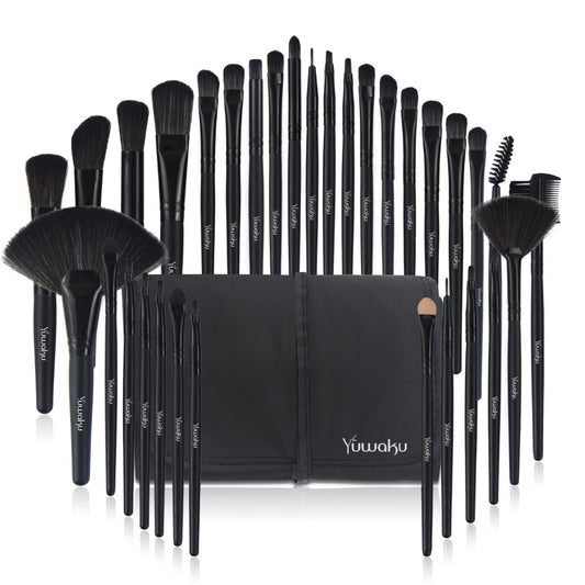 ensemble de trousse à pinceaux de maquillage \ Makeup brush tool bag set