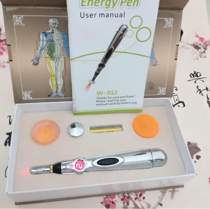 Laser d'Acupuncture et Moxibustion Stylo De Massage Tige \ Laser Acupuncture and Moxibustion Massage Pen Rod