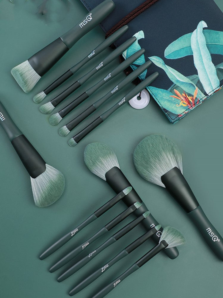Ensemble de pinceaux de maquillage Plantain \ Plantain makeup brush set