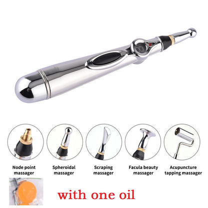 Laser d'Acupuncture et Moxibustion Stylo De Massage Tige \ Laser Acupuncture and Moxibustion Massage Pen Rod