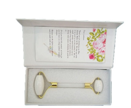 Roll-on pour le visage en opale, ensemble d'opales \ Face Opal Roller, Opal Set