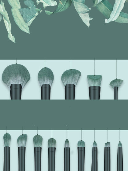 Ensemble de pinceaux de maquillage Plantain \ Plantain makeup brush set