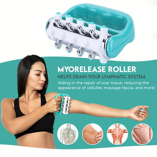 Rouleau de massage anti-cellulite, de relâchement des fascias et de massage musculaire \ Cellulite Massager Fascia Release And Muscle Massage Roller