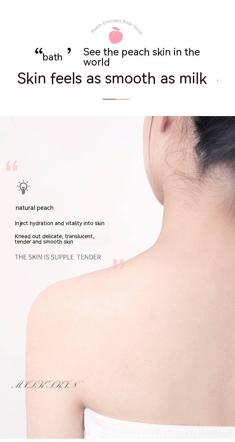 Crème exfoliante hydratante pour le corps à la pêche \ Peach Moisturizing Body Scrub Cream