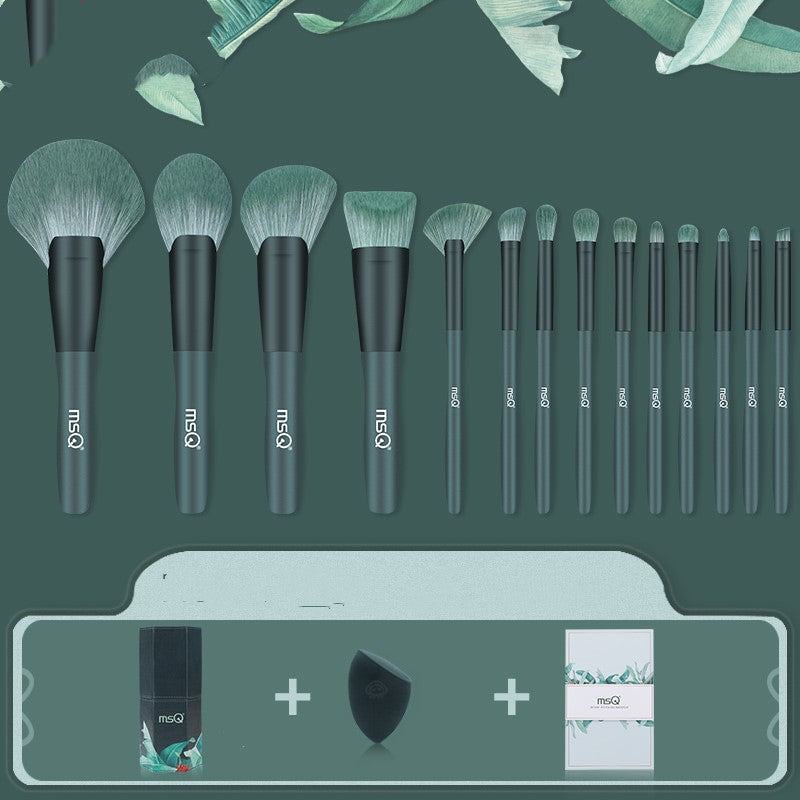 Ensemble de pinceaux de maquillage Plantain \ Plantain makeup brush set