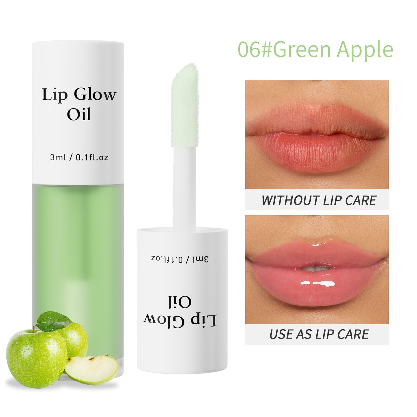 Gloss hydratant léger à la saveur fruitée \ Water Light Moisturizing Fruit Flavor Lip Gloss