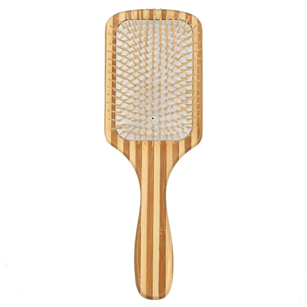 Peigne de massage du cuir chevelu en bambou naturel \ Natural bamboo scalp massage comb