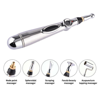 Laser d'Acupuncture et Moxibustion Stylo De Massage Tige \ Laser Acupuncture and Moxibustion Massage Pen Rod