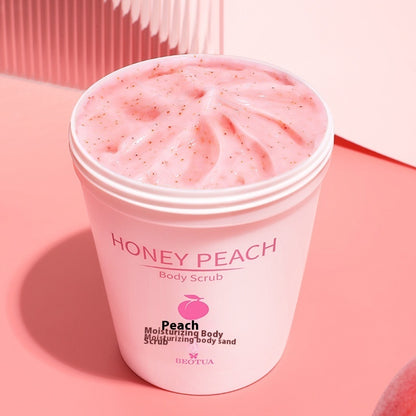 Crème exfoliante hydratante pour le corps à la pêche \ Peach Moisturizing Body Scrub Cream