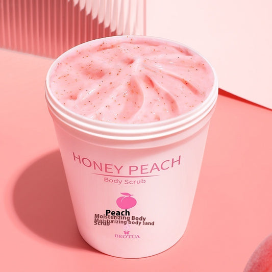 Crème exfoliante hydratante pour le corps à la pêche \ Peach Moisturizing Body Scrub Cream