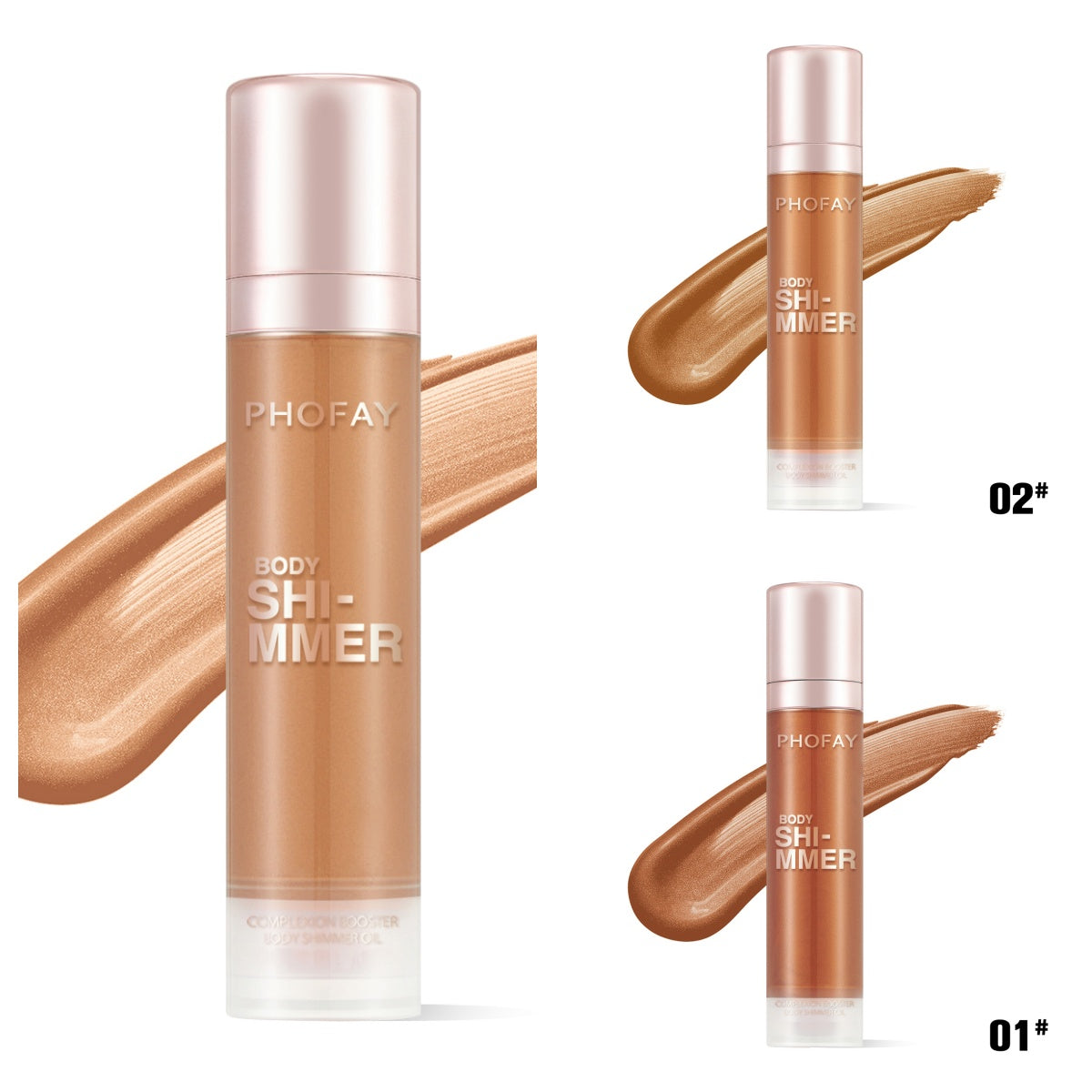 Huile scintillante pour le corps PHOFAY \ PHOFAY Body Shimmer Oil