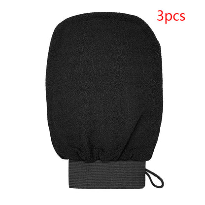 Gants de bain exfoliants en rayonne et viscose, grain moyen fin, effet sable moyen \ Rayon Viscose Fiber Medium Fine Sand Exfoliating Bath Gloves